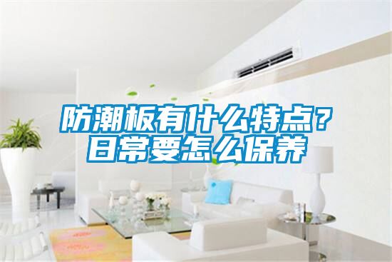 防潮板有什么特点？日常要怎么保养