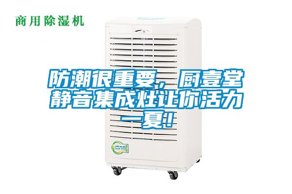 防潮很重要，厨壹堂静音集成灶让你活力一夏！