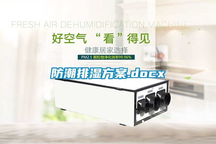 防潮排湿方案.docx