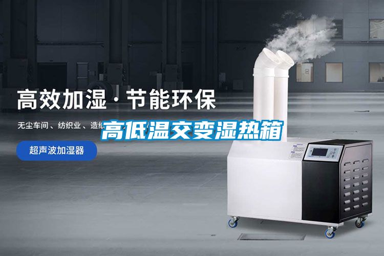 高低温交变湿热箱