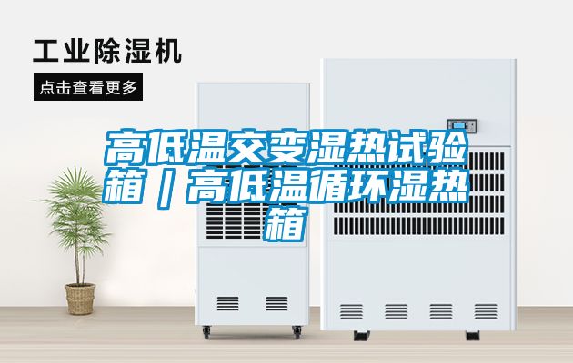 高低温交变湿热试验箱︱高低温循环湿热箱