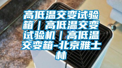 高低温交变试验箱｜高低温交变试验机｜高低温交变箱-北京雅士林