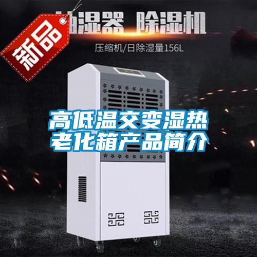 高低温交变湿热老化箱产品简介