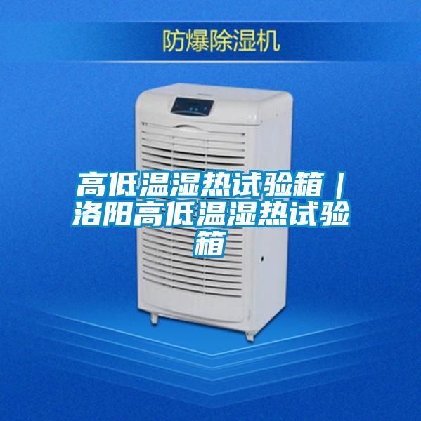 高低温湿热试验箱｜洛阳高低温湿热试验箱