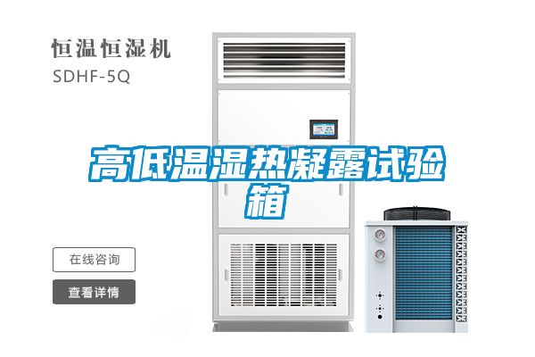 高低温湿热凝露试验箱