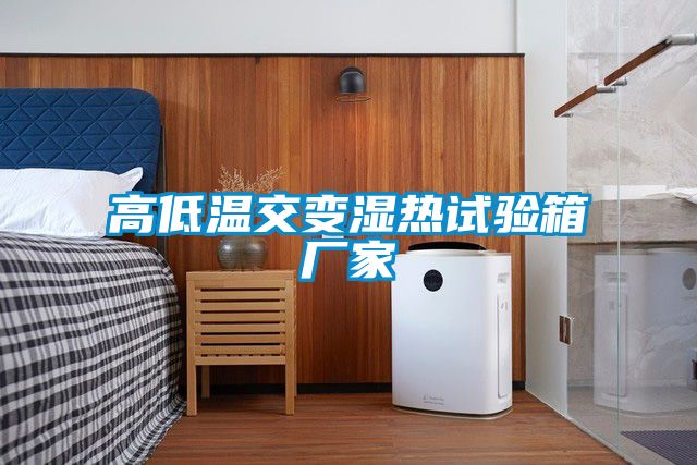 高低温交变湿热试验箱厂家